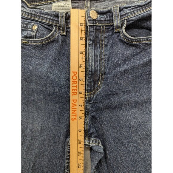 Vintage Zena Jeans Womens 8 Blue Denim Stretch Straight Leg 2000s 814-0118-54 - Picture 6 of 14